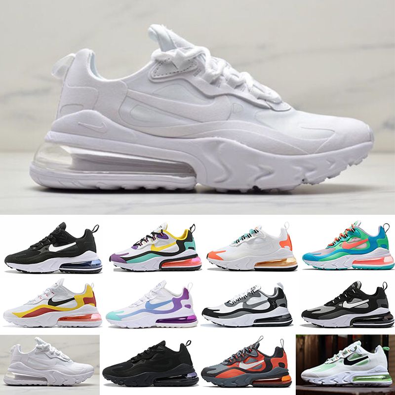 Compra Nike Air Max 270 V2 2020 Moda Reaccionar Zapatos Zapatillas Hombres  Mujeres Bauhaus Derecho Violeta Hyper Jade Triple S Negro Blanco Tenis  Formadores Zapatillas LSL11 Barato | Entrega Rápida Y Calidad | Es.Dhgate