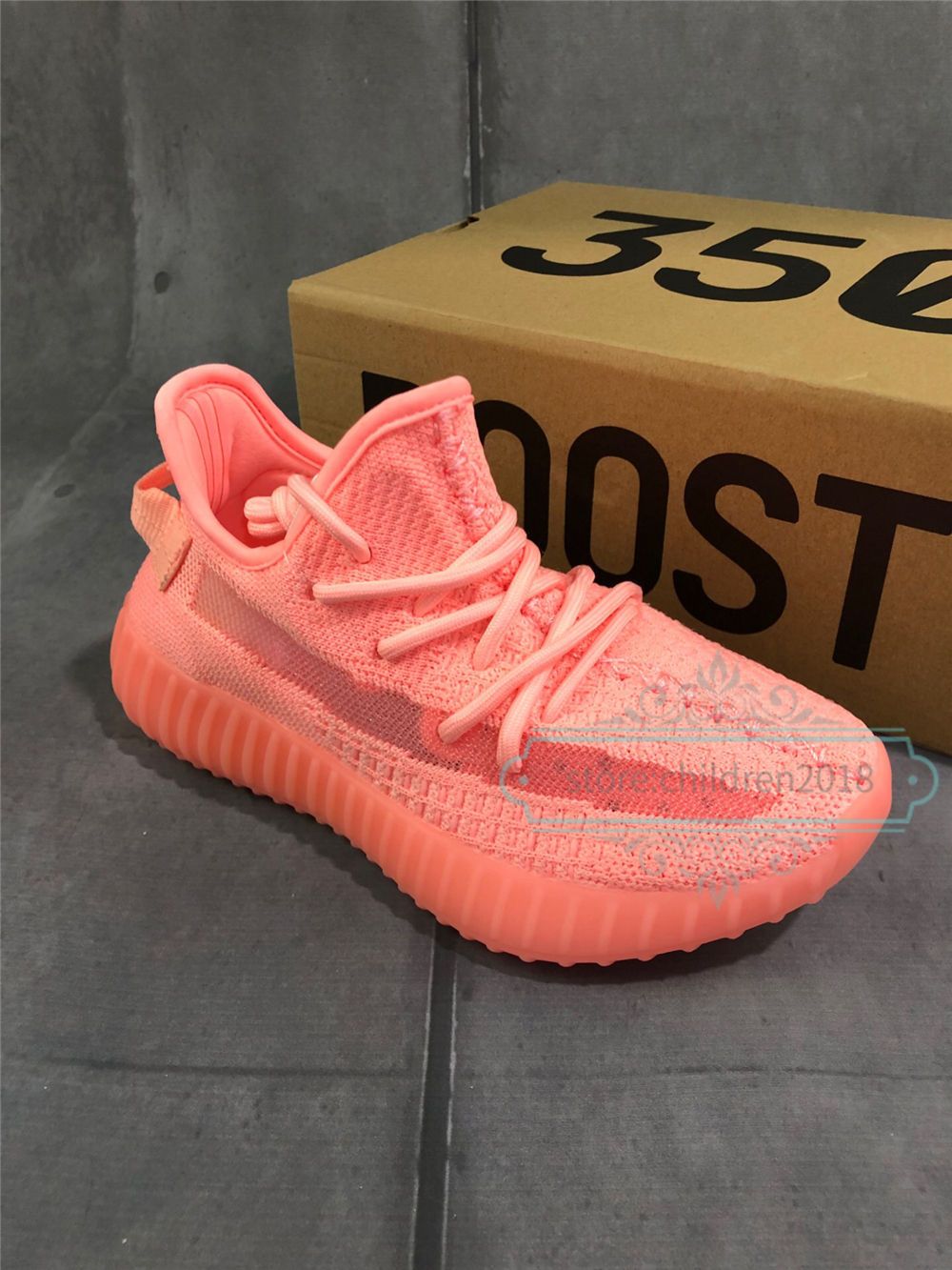 Adidas yeezy boost 350 v2 Rose enfant Clearance