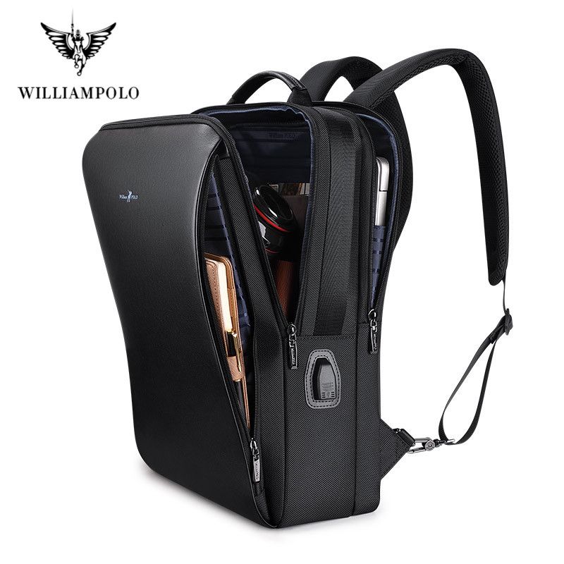 designer laptop backpack mens