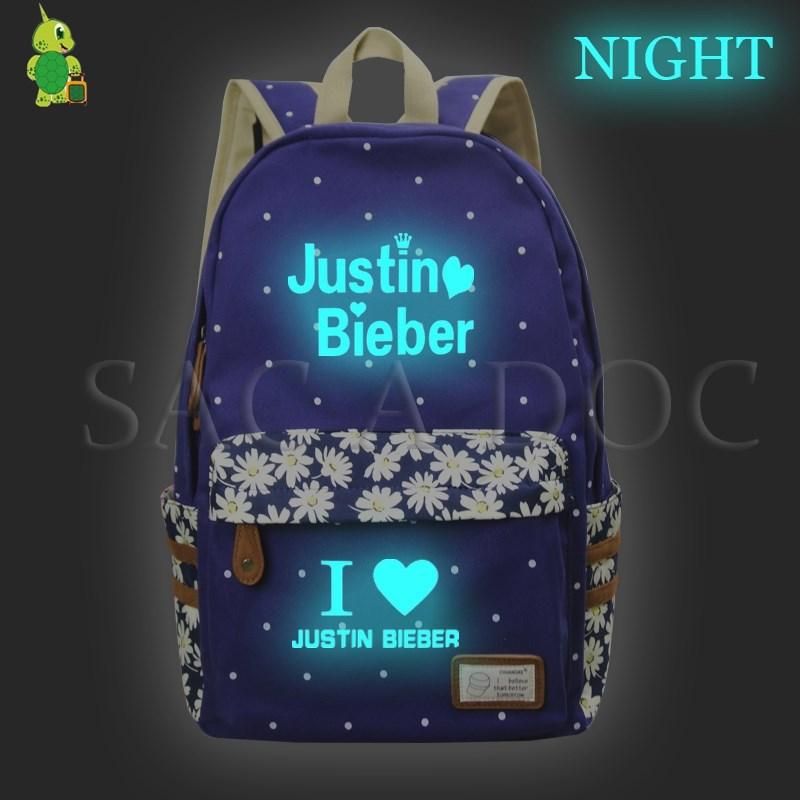 justin bieber backpack for school