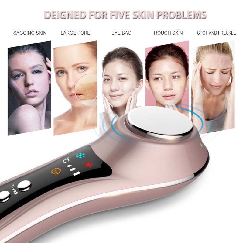 hot cold face massager
