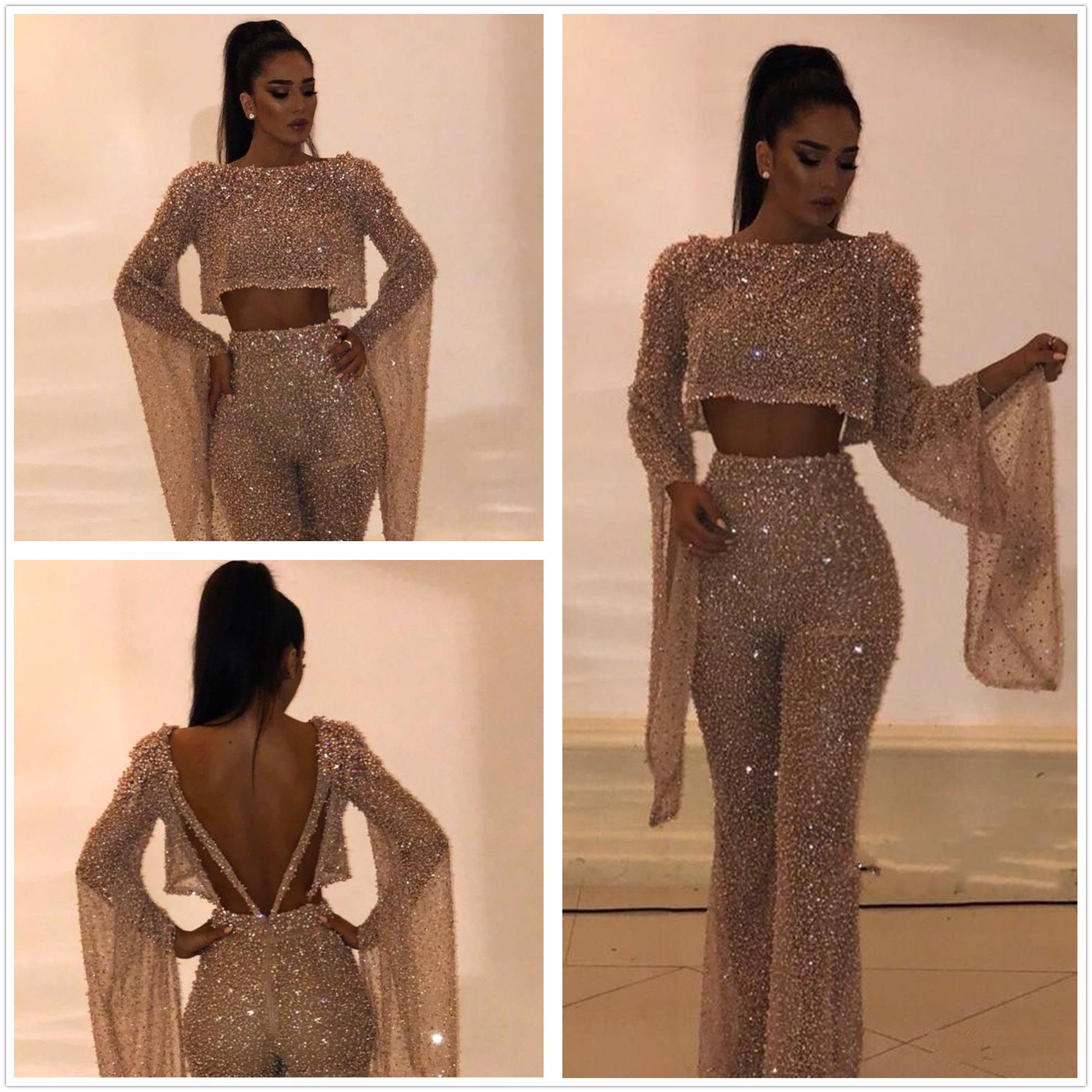 two piece jumpsuit formal