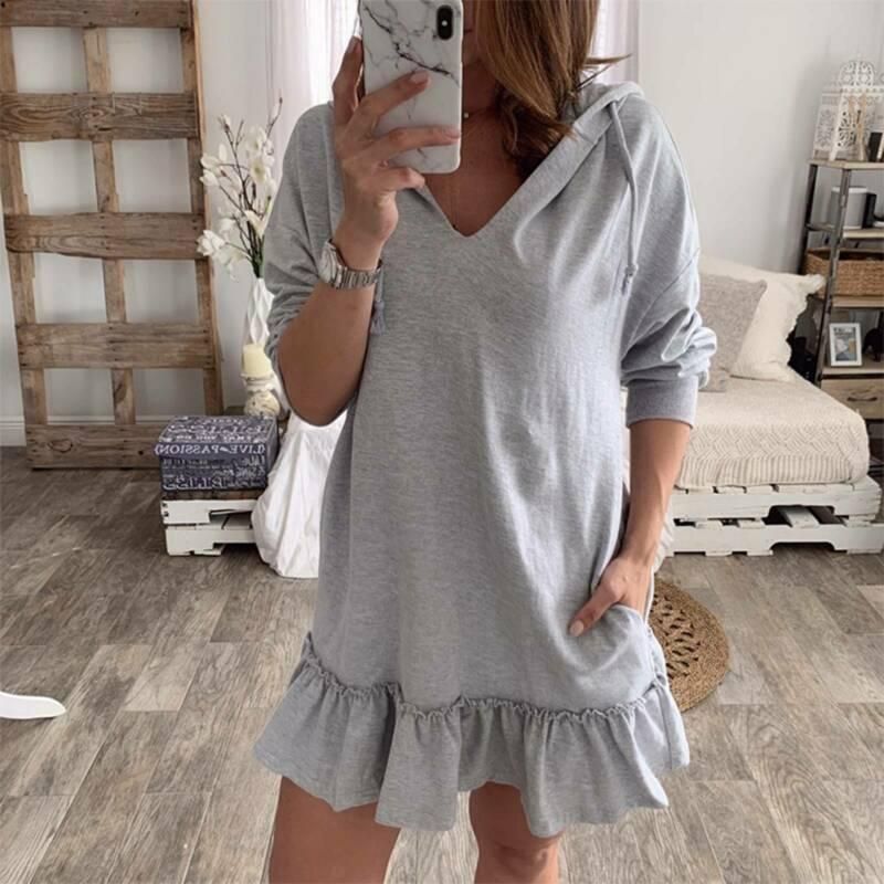 sweatshirt midi dress