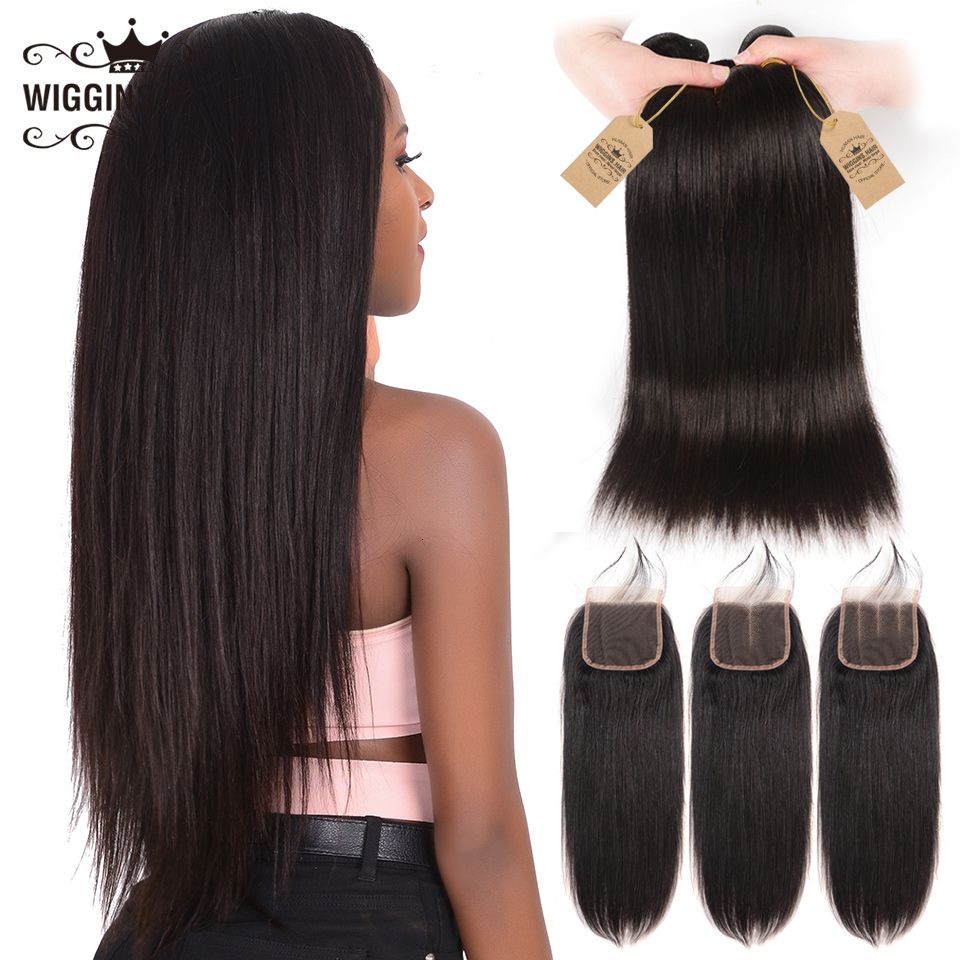 Wiggins Hair Peruvian Straight Hair Bundles With Closure 3 Bundles Human Hair Bundles With Lace Closure Wiggins Hair Peruvian Straight Hair Bundles With Closure 3 Bundles Human Hair Bundles With Lace Closure