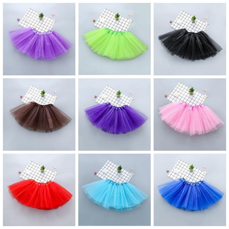 MIOIM Kids Baby Girl Tulle Tutu Skirt Party Dress up Costume Ballet Dancewear
