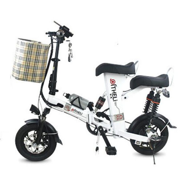 2020 12 INCH Mini Electric Scooter Adults Two Wheel 350W 15AH 60KM