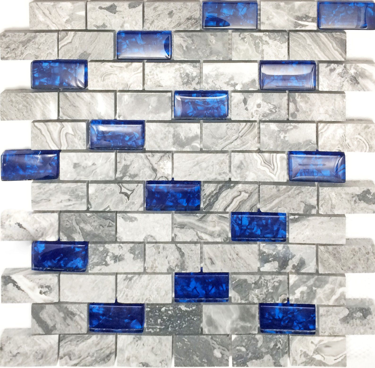 Glass Mosaic Tiles For Kitchen Backsplash Rumah Joglo Limasan Work