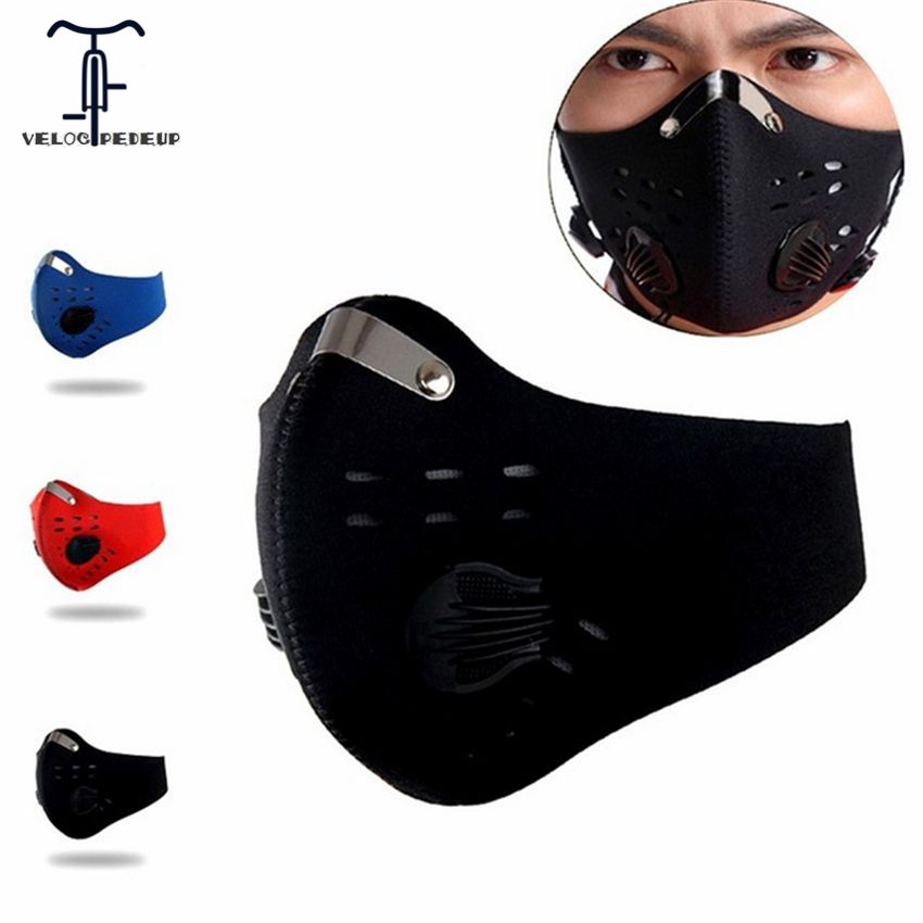 2020 Bike Mask Activated Carbon Filter Buff Manchester Bandanas