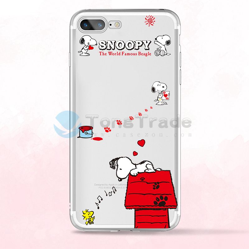 coque silicone iphone 7 snoopy