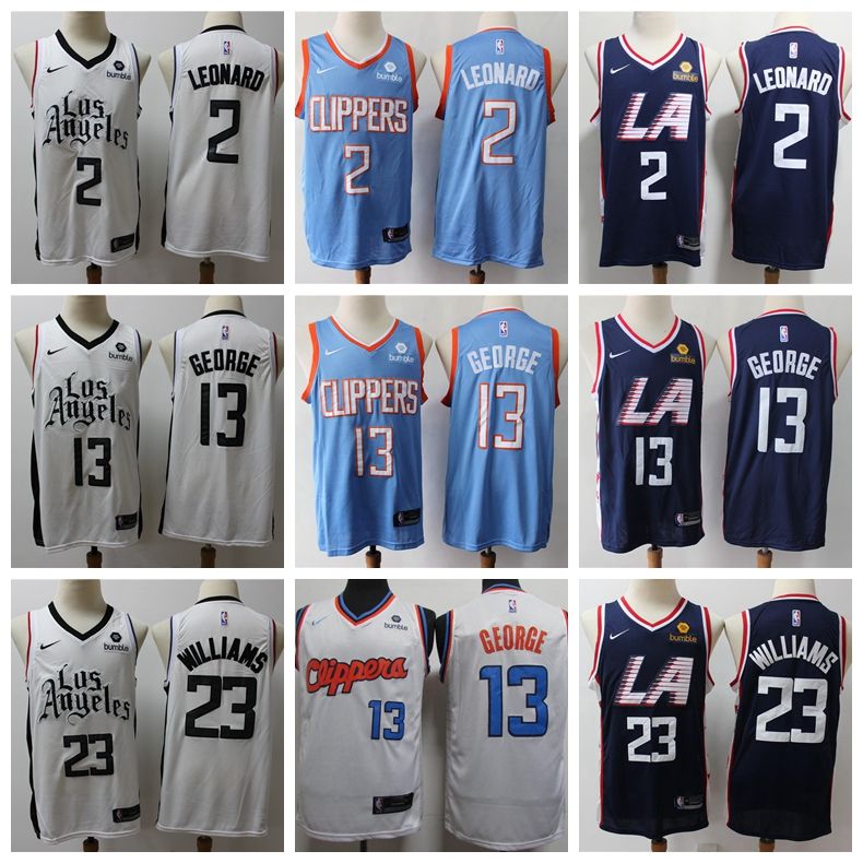 la clippers blue jersey