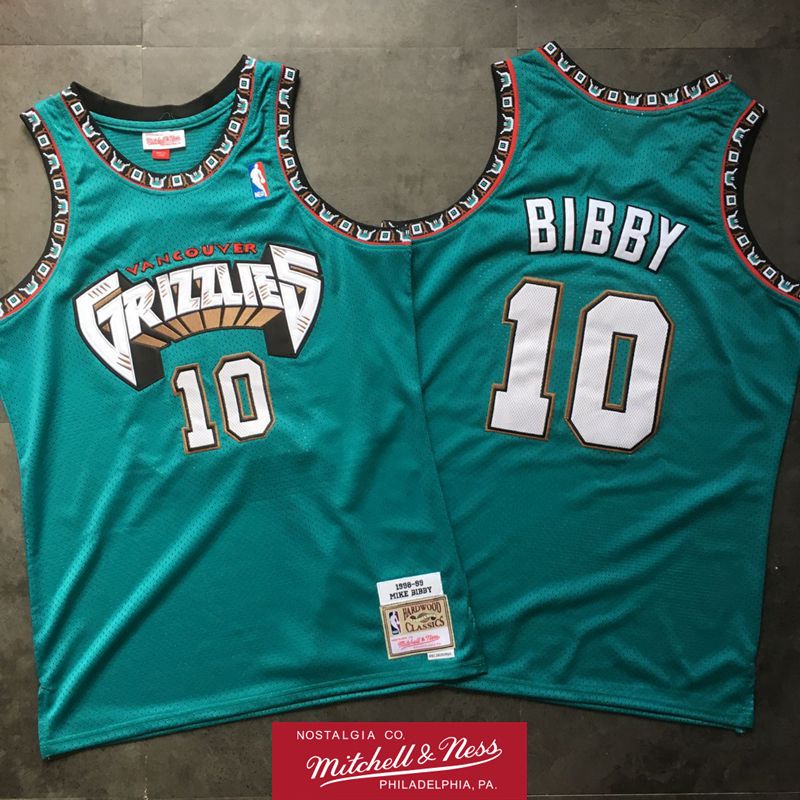 vancouver grizzlies bibby jersey