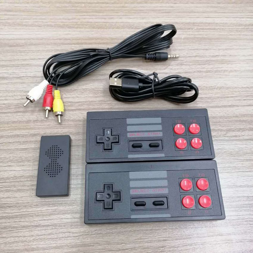 Compre Extreme Mini Juego De Nes Box 6 De Salida Av Tv Video Jugadores Del Juego 2 4g Inalambrica De Doble Gamepads Dos Jugadores De Mano Consola De 8 Bits De Sistema Sup