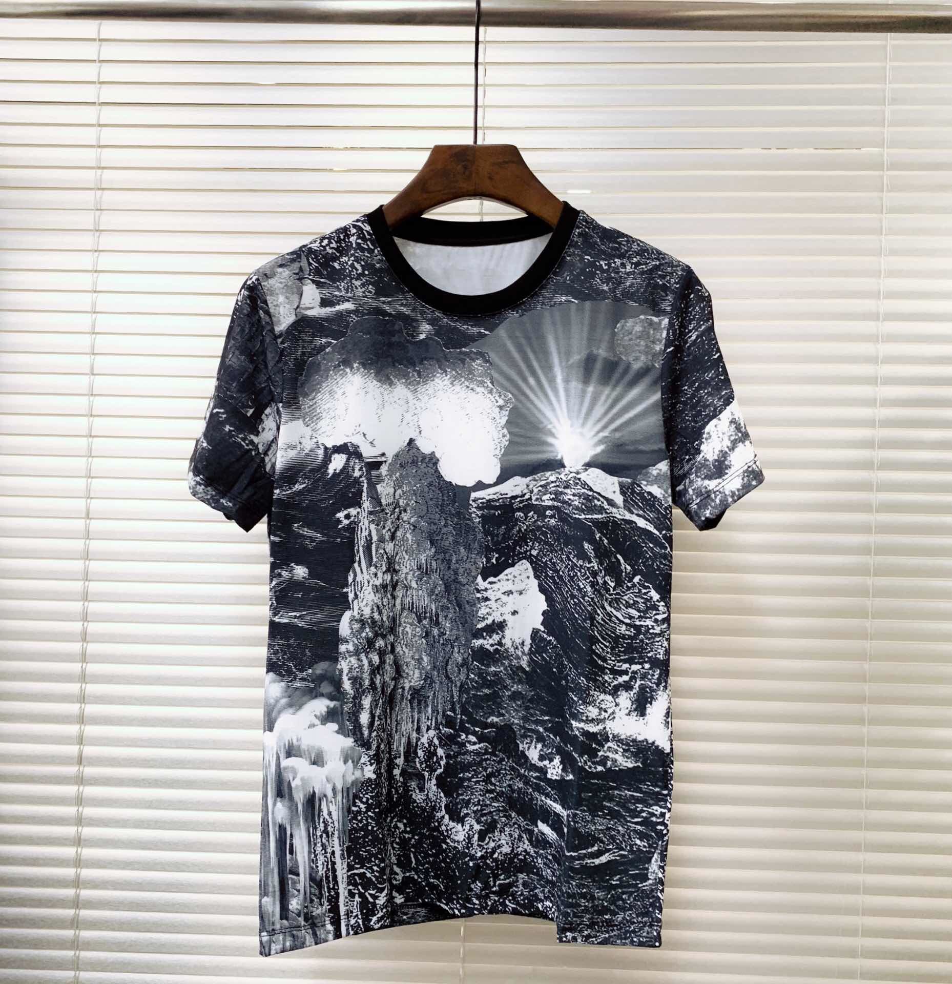 2019 verano casual para hombre camisetas de moda de calidad 3 d impresión