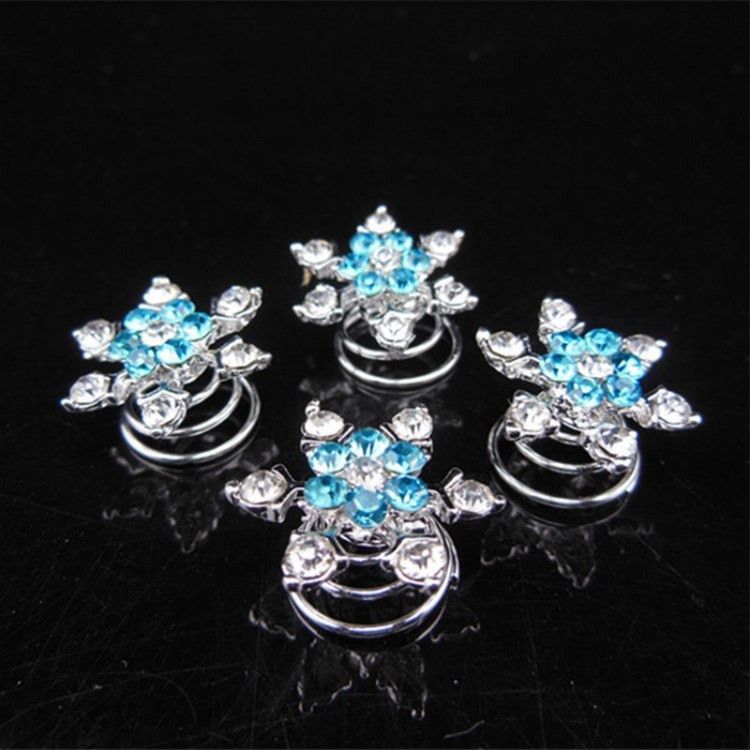 diamond hair clips