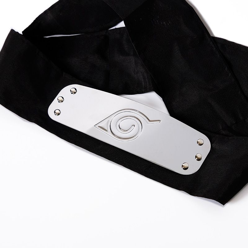 2021 Anime Naruto Headband Large 15.5*5cm Cartoon Hair Band Cosplay