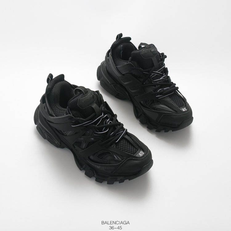 Giày Balenciaga Track 3.0 black 656686 w06g0 1001 giá r