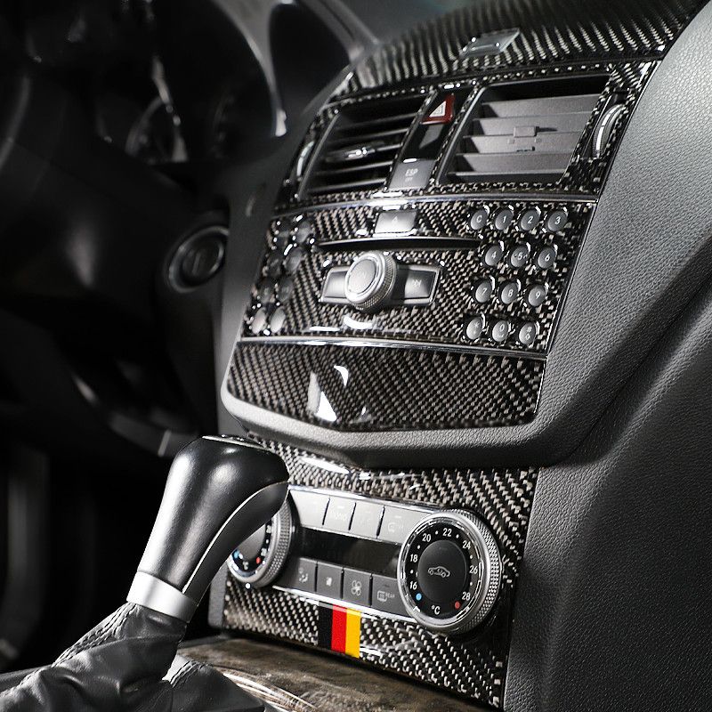 Grosshandel Fur Mercedes C Klasse W204 Carbon Faser Innenausstattung Outlet Cd Klimaanlage Zentralsteuerung Auto Aufkleber Und Abziehbilder Von Bentyhouse 15 32 Auf De Dhgate Com Dhgate