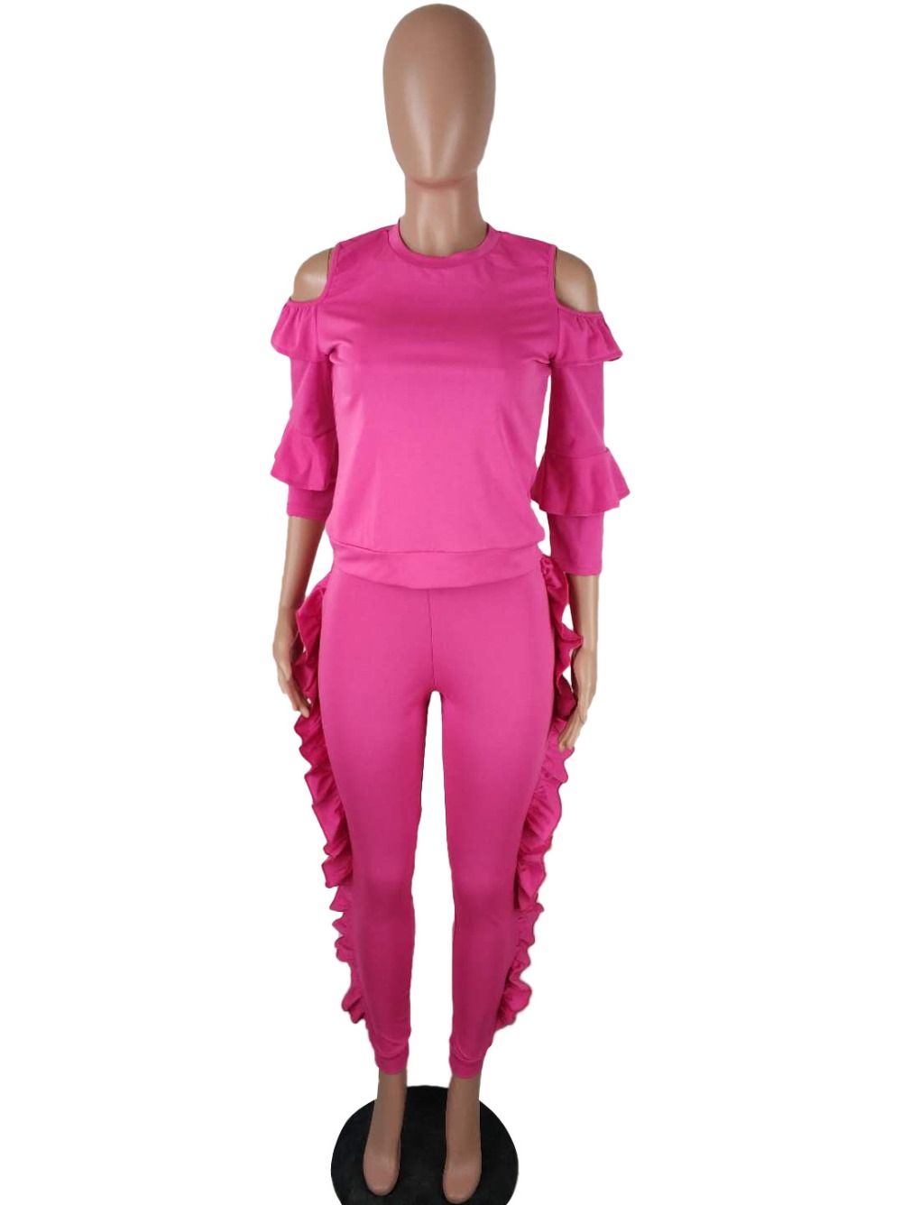 hot pink tracksuit womens