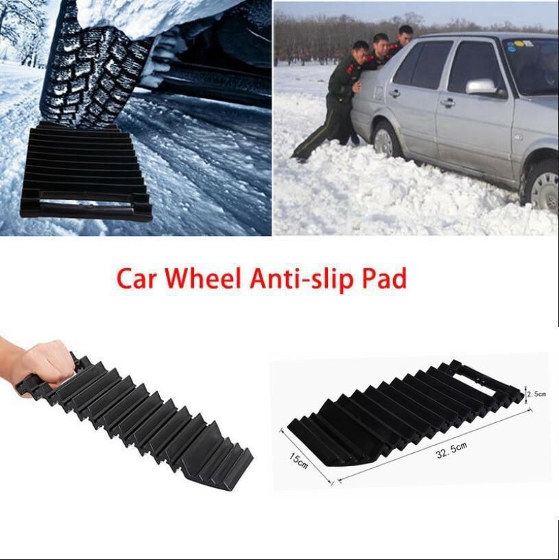 Car Wheel Anti Skid Pad Tire Traction Mat Non Slip Ice Snow Mud