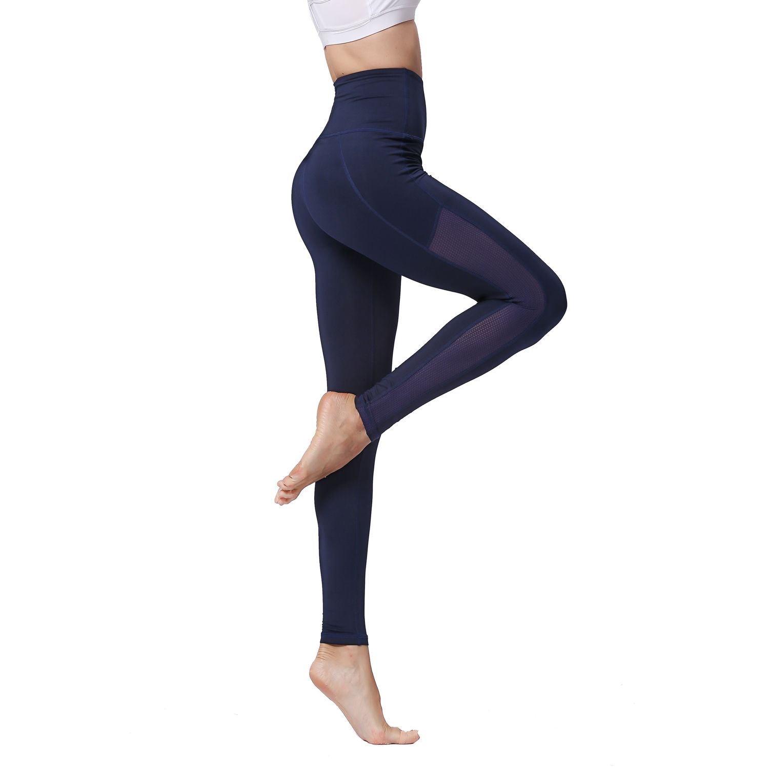 De secado rápido Mujeres Pantalones Yoga Sport Pantalón a mitad de las señoras de las polainas de Deportes De secado rápido Mujeres Pantalones Yoga Sport Pantalón a mitad de las señoras de las polainas de Deportes