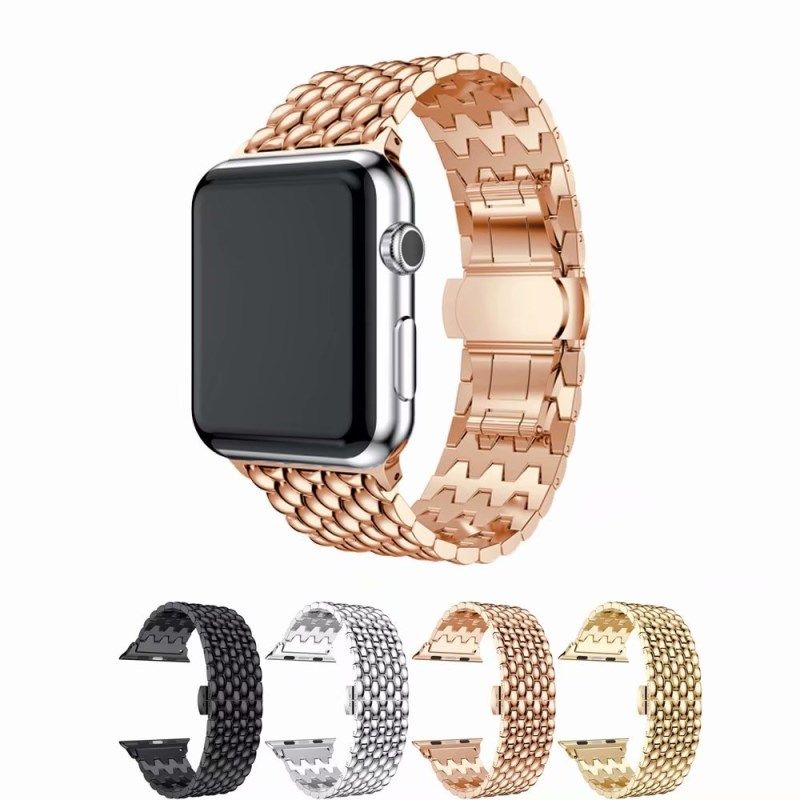 Fashion Strap Apple Watch Series 4/3/2/1 Hombres Mujeres Pulseras para iWatch