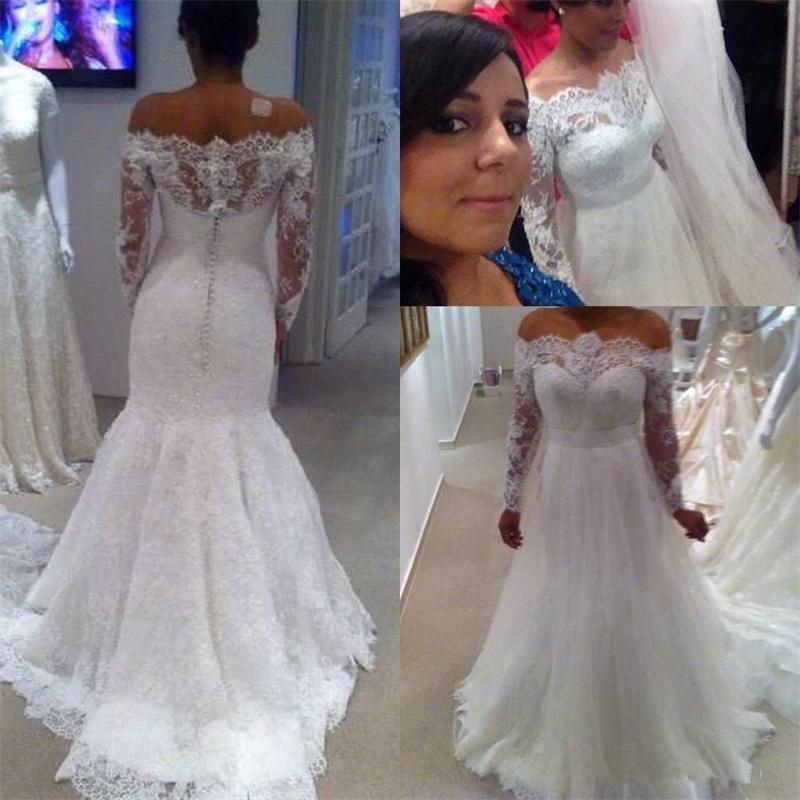 detachable mermaid wedding dress
