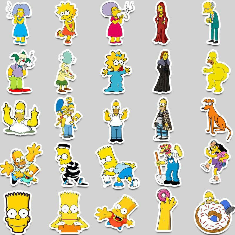 Anime Dibujos Animados Adhesivos Pegatina De Los Simpsons Graffiti Laptop Equipaje Coche Calcomanas S L400 Cartoon Hairclippersshop Tvbvb Decor Decals Decor Stickers From Hairclippersshop 2 51 Dhgate Com