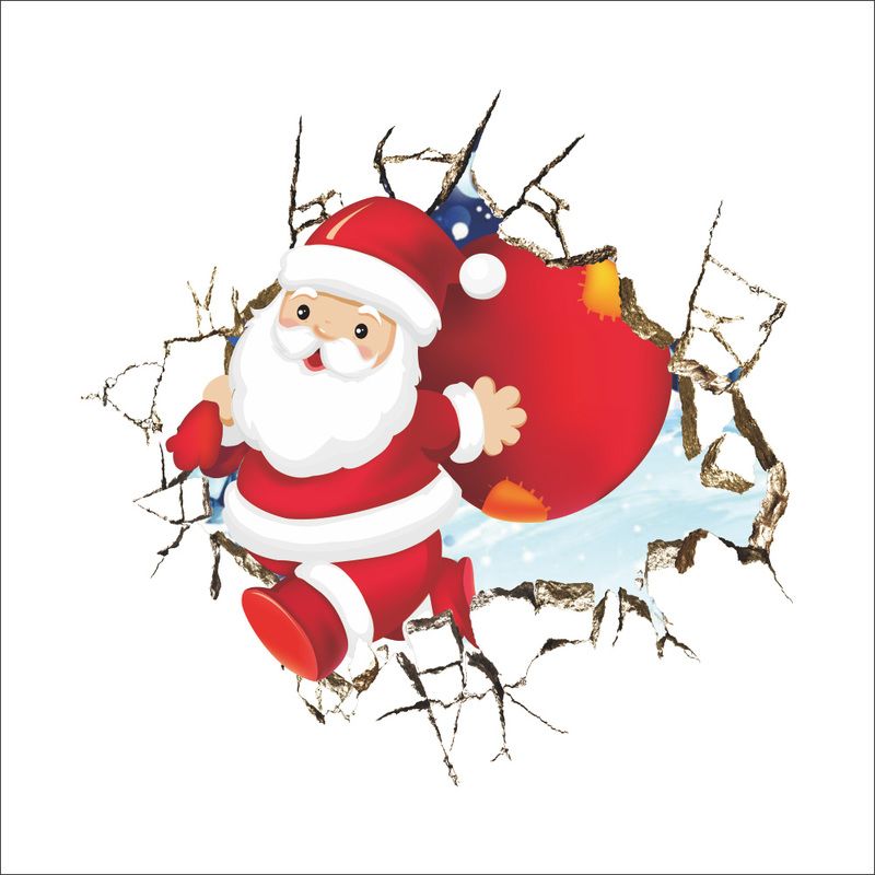 Compre Adhesivos De Pared De Navidad Decoracion De Pared Adhesivo