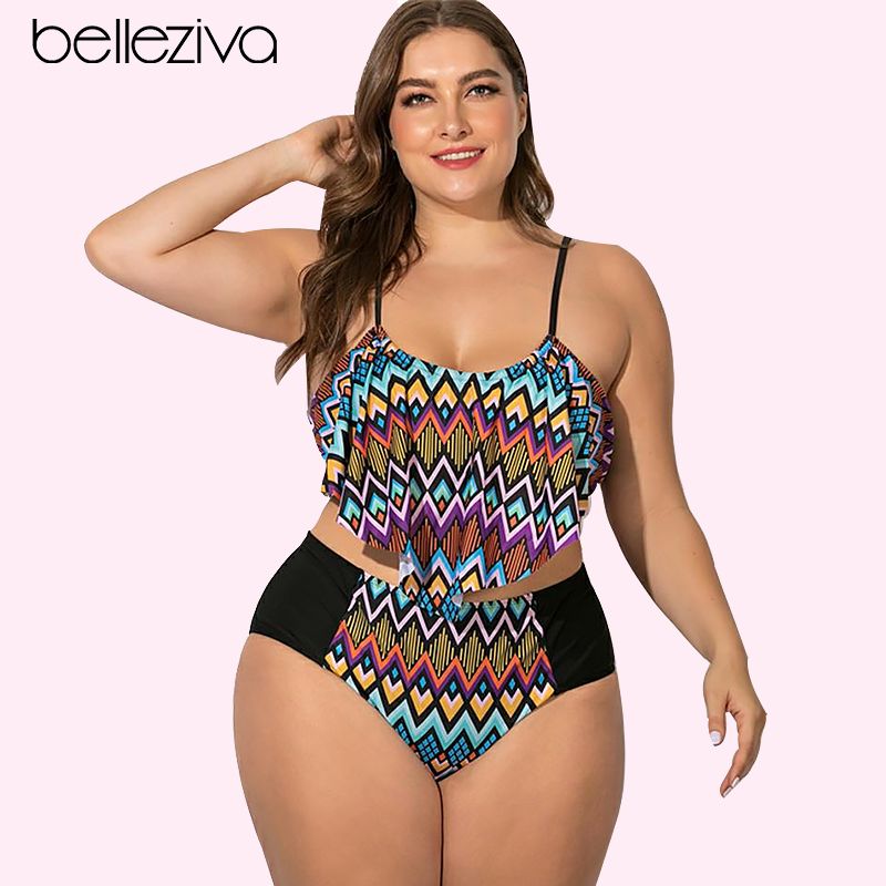 tummy control two piece swimwear