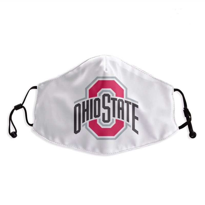 Shop Designer Masks Online, NCAA Ohio State Buckeyes Face Covering