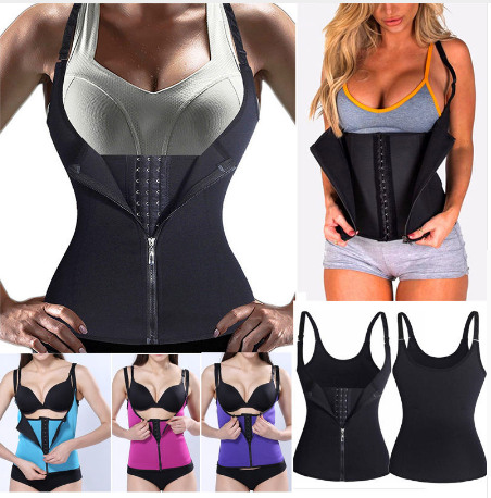 Body Shaper Hot Sweat Vest Women Waist Trainer Cincher Corset Shapewear