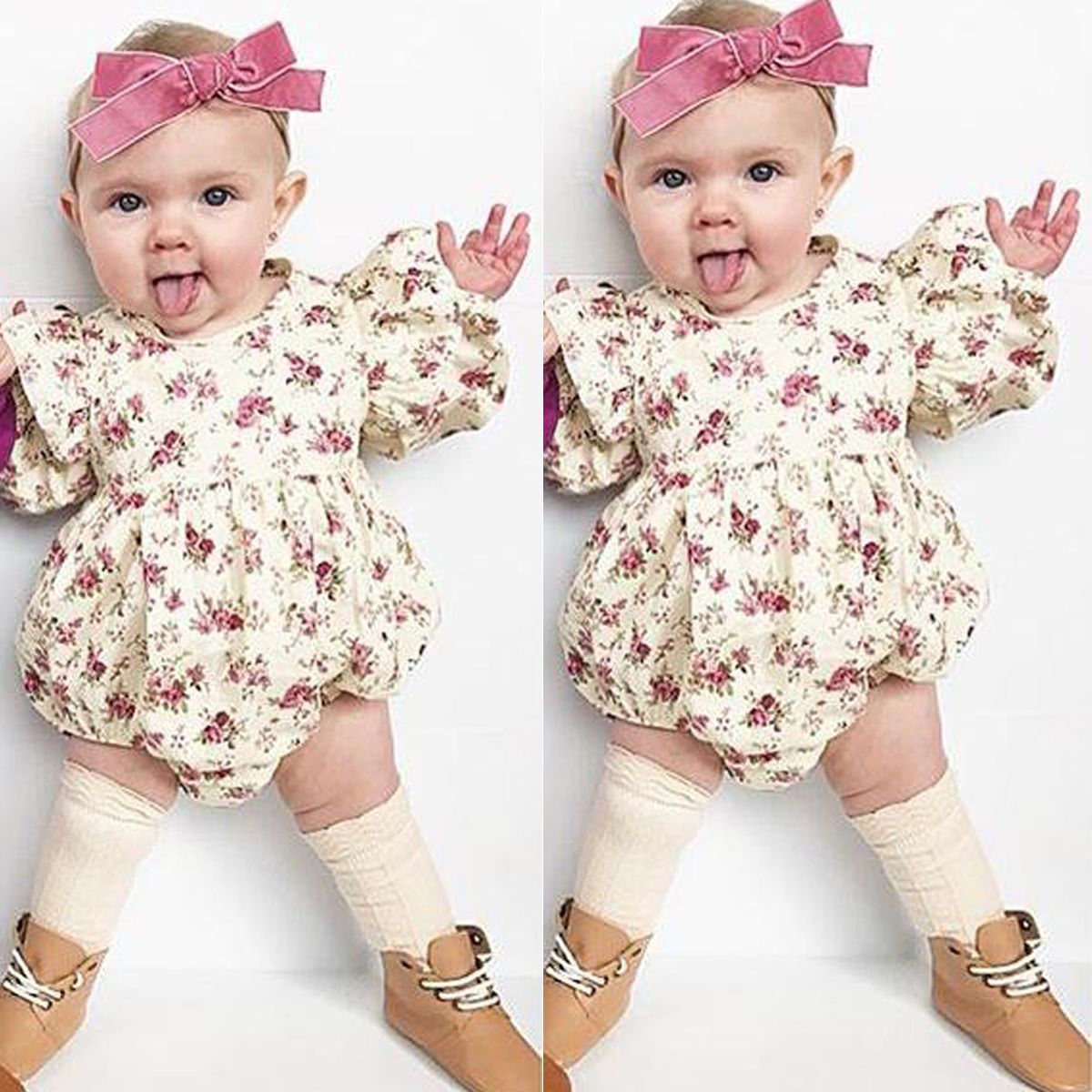 newborn ruffle outfit