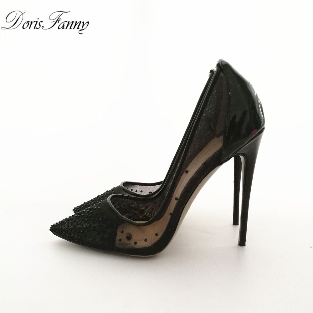 size 13 black pumps