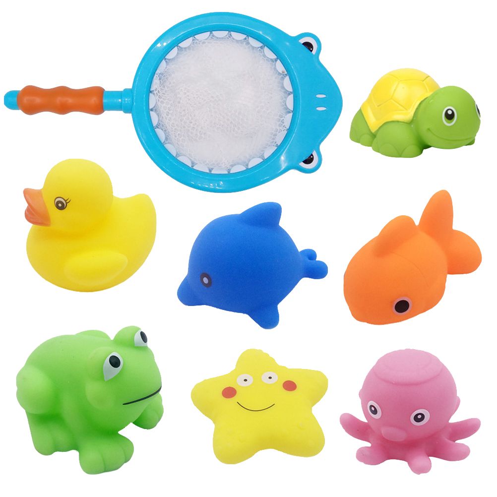 rubber fish bath toys