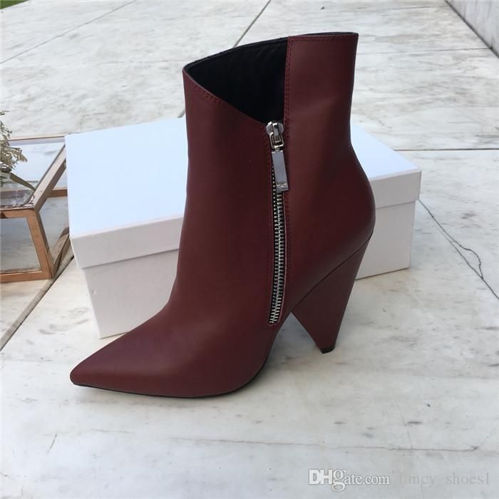 short ankle boots with heels