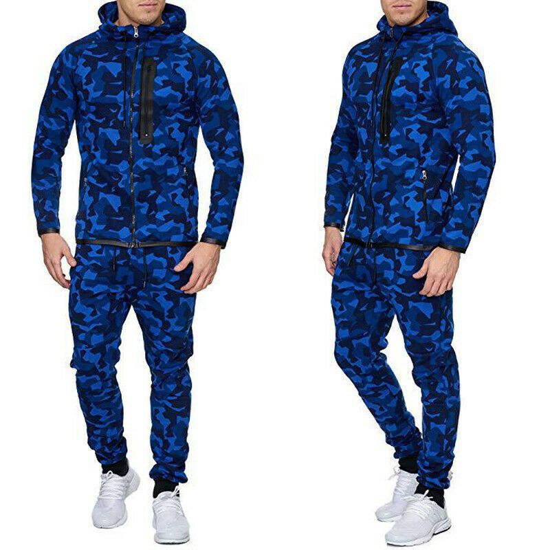 blue camo tracksuit