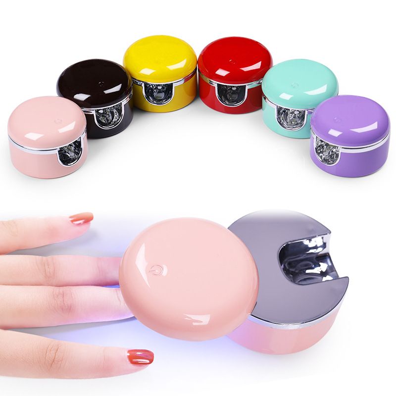 2020 Mini 3W UV Colorful Nail Lamp Led Lample Pocket Portable Automatic