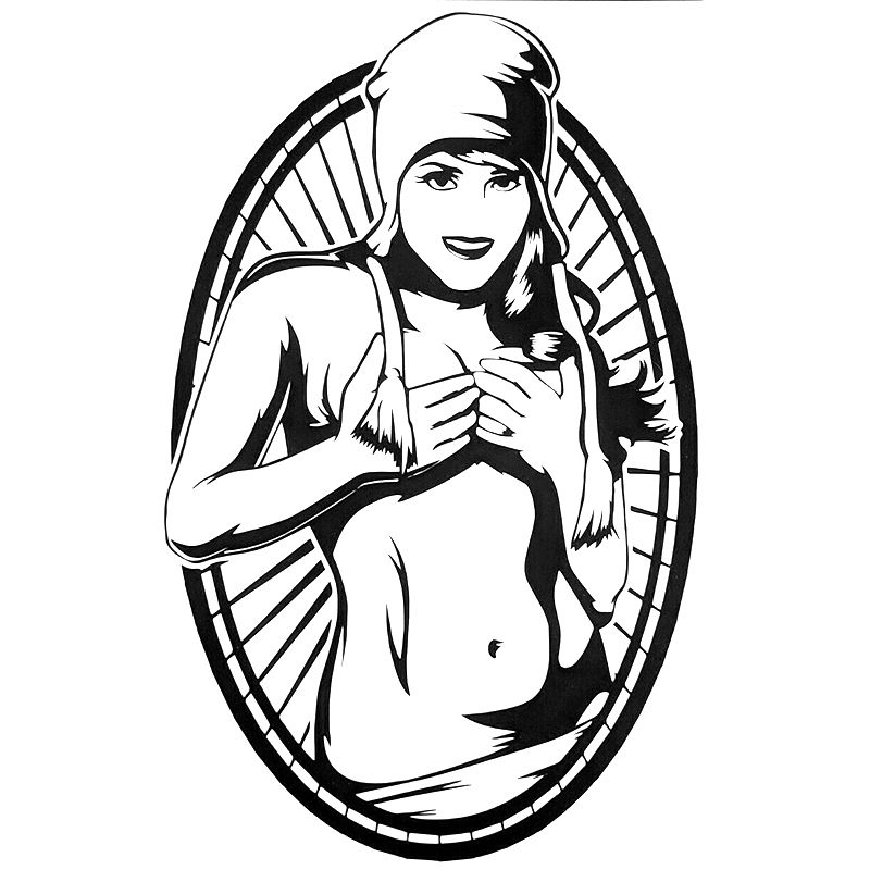 2021 16 10cm Sexy Girl Tattoo Snowboard Car Laptop Permanent Decal Sticker Beauty Temptation Body Car Stickers Decals From Xymy787 6 54 Dhgate Com