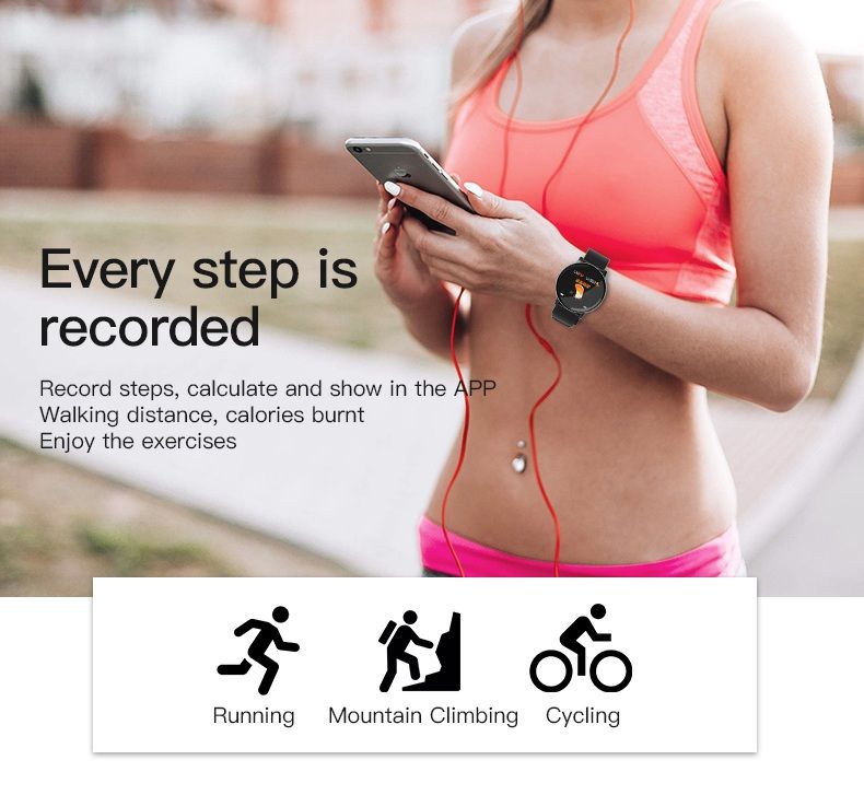smart watch for cycling and running