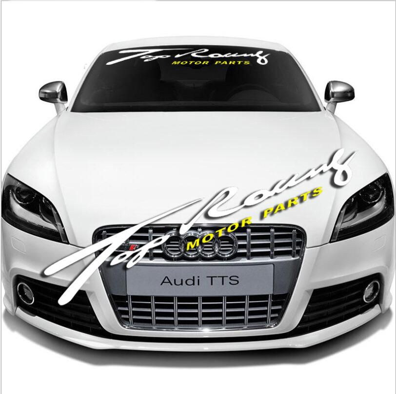2019 Auto Car Front Rear Windshield Window Banner Vinyl Emblem