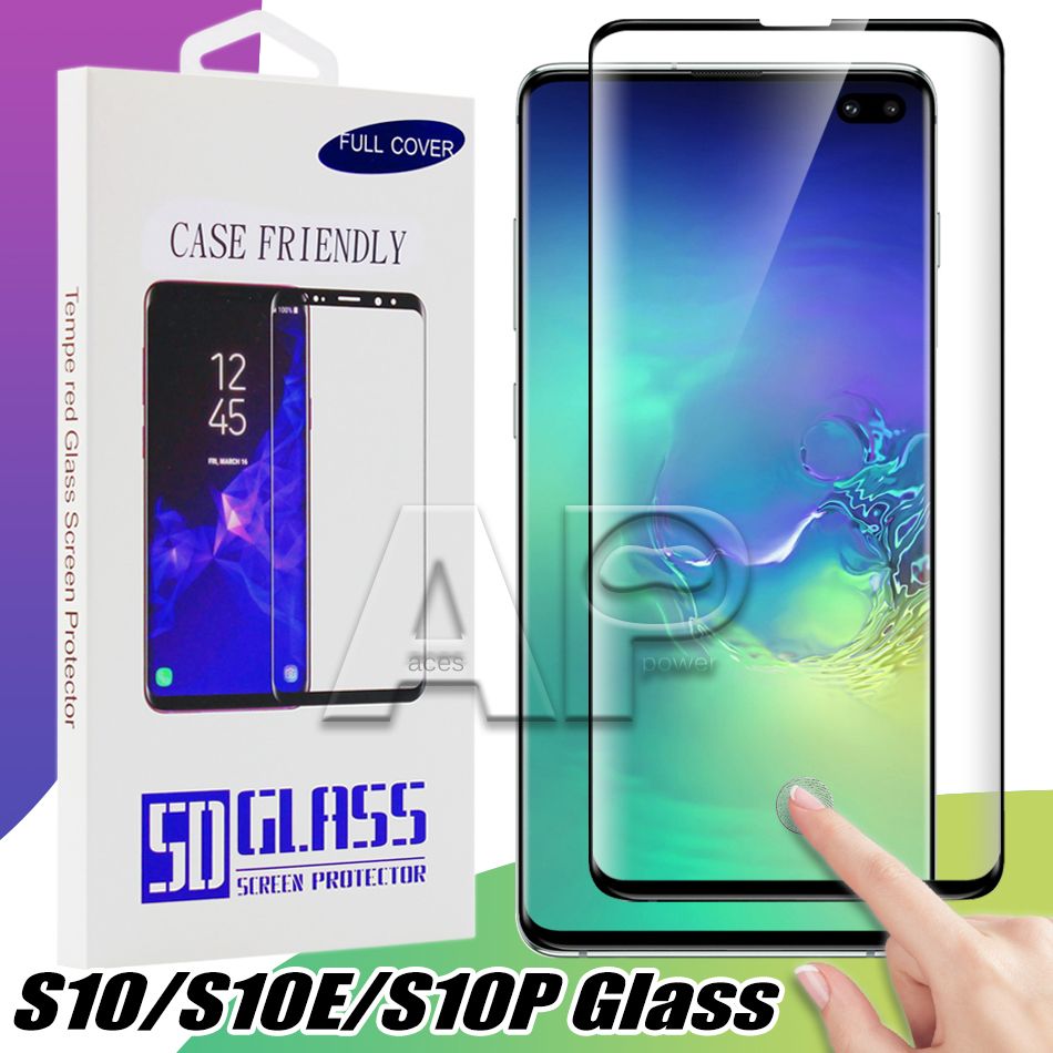 Samsung Galaxy S8 S9 3D De Vidrio Templado Protector De Pantalla Plus vidrio curvado Escudo