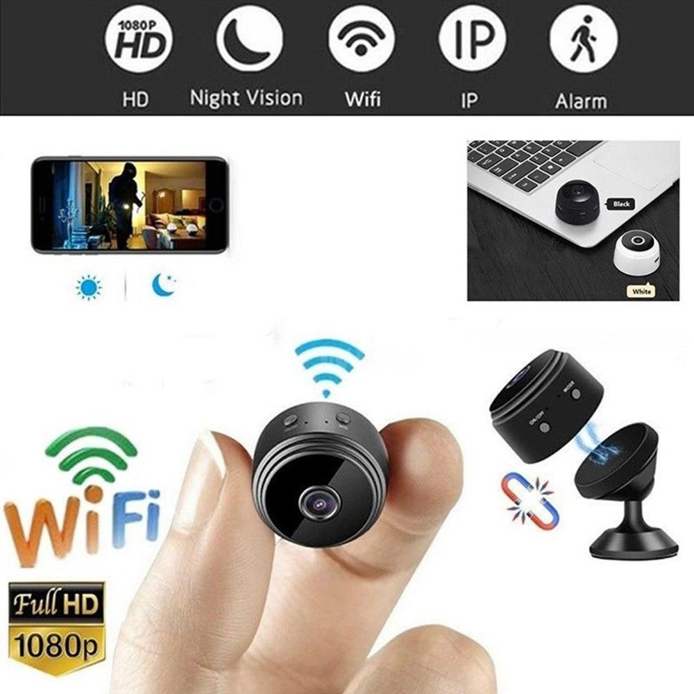 A9 Full HD 1080P Mini WiFi fotocamera a infrarossi Night Vision Micro Cam CAM IP wireless IP P2P Motion Detection DV DVR Telecamere DVR