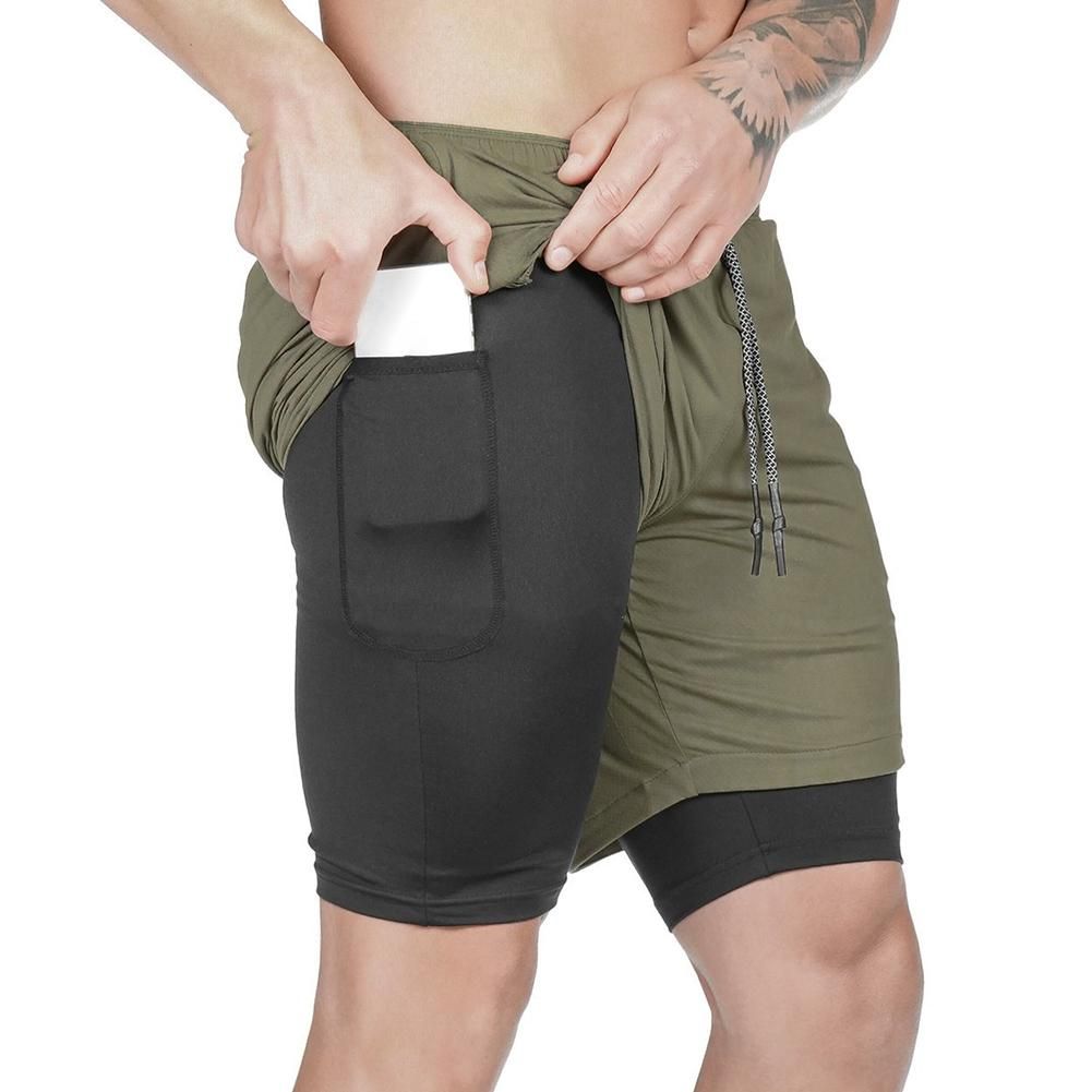 shorts with built in compression shorts