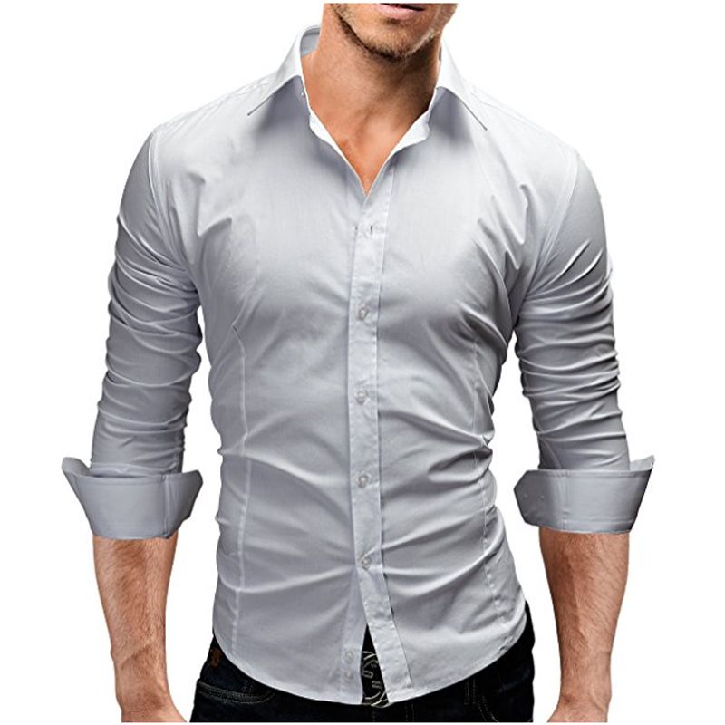 tight dress shirts for men