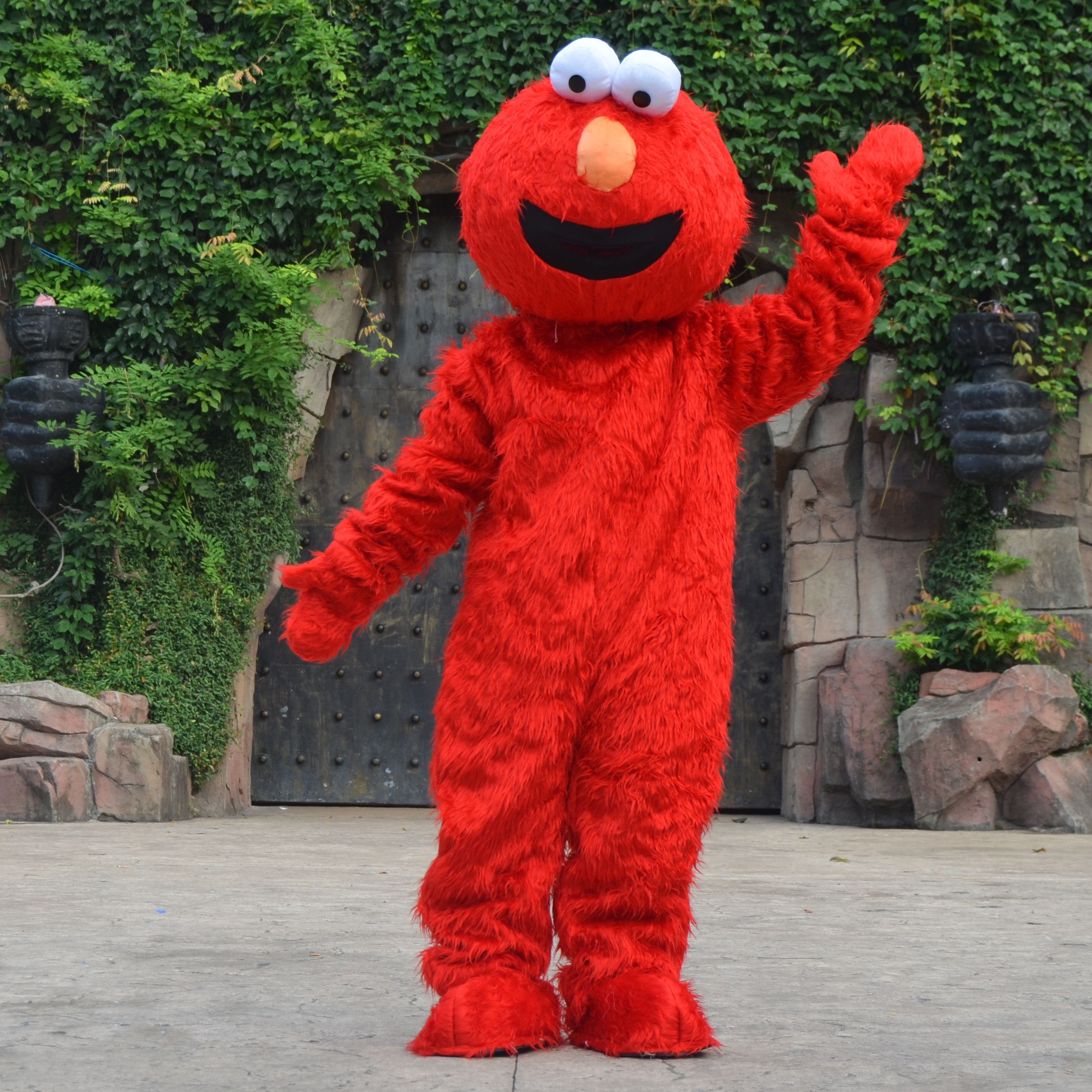 Illusion Fremtrædende gerningsmanden Adult Size Red Elmo Mascot Costume Party Costumes Chirstmas Fancy Dress Elmo  Costume Mascot Drop Shipping From Sally389, $111.68 | DHgate.Com