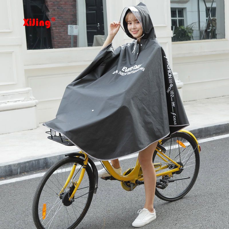 Hombre de alta calidad para mujer ciclismo bicicleta bicicleta impermeable lluvia cape poncho con capucha
