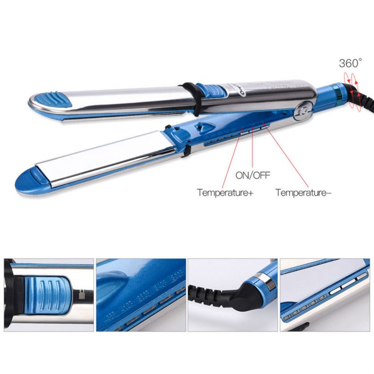LCD digital 220-240v Display Titanium plates Flat Iron Straightening Irons Styling Tools Professional Hair Straightener LCD digital 220-240v Display Titanium plates Flat Iron Straightening Irons Styling Tools Professional Hair Straightener