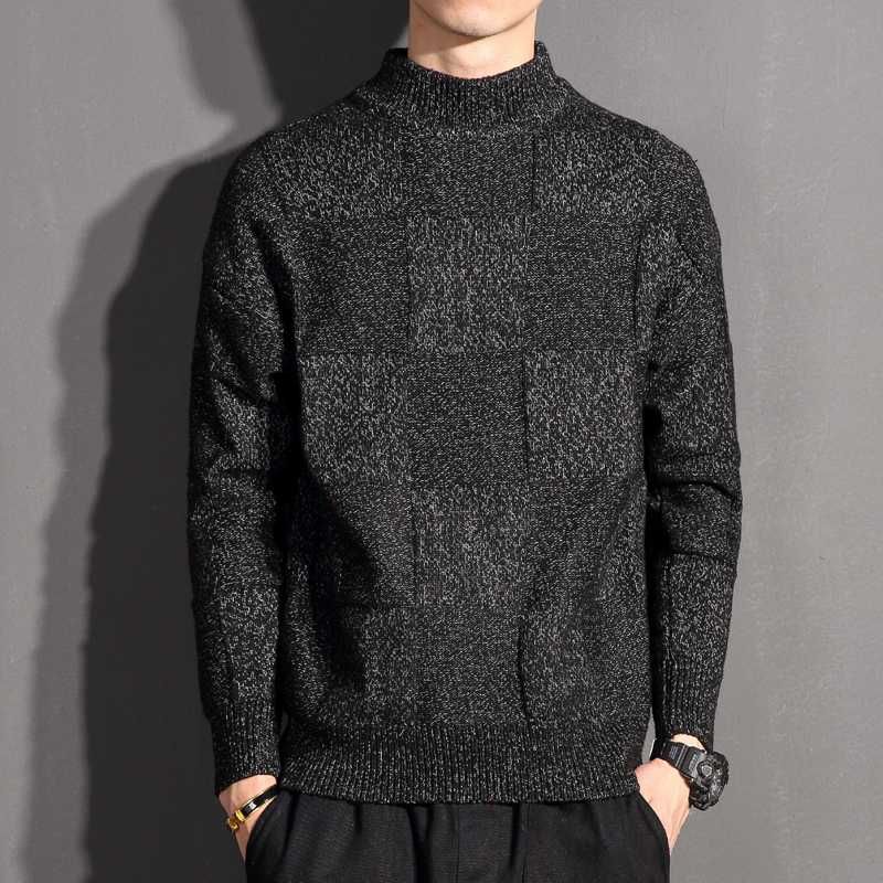 2020 High Quality Men Cashmere Sweater Pullovers Casual Sweaters