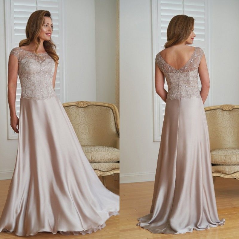 blush pink mother of the bride dresses