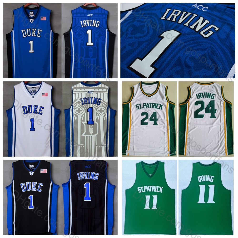 kyrie irving black and blue jersey